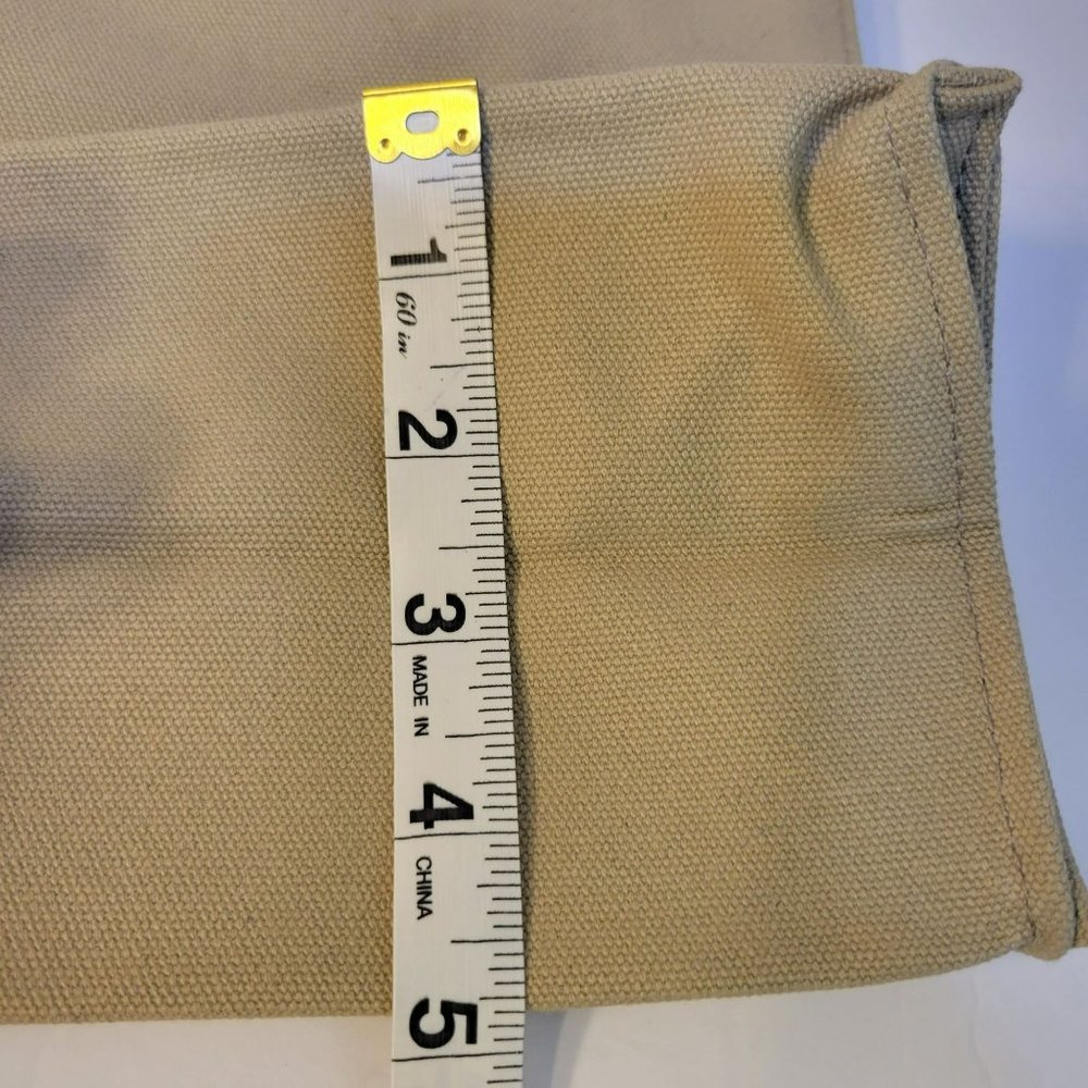 Marco Bicego Tan Canvas Bag Tote With Pink Handles NEW - Picture 8 of 8